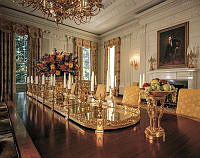 Monroe Plateau in the State Dining Room, White House Collection