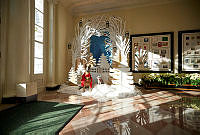 2022 East Garden Room Holiday Decorations, Biden Administration