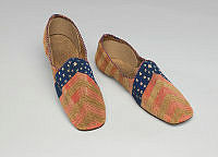 Stars and Stripes Slippers, Elizabeth Keckley