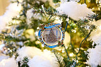 2021 Official White House Christmas Ornament in the East Garden Room