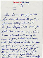 Elvis Presleys Letter to President Nixon (Page Three of Six)