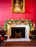 2023 Red Room Holiday Decorations, Biden Administration