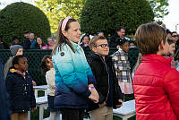 Children Listen in the Reading Nook, 2023 Easter Egg Roll