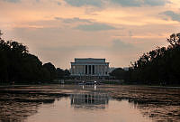 Lincoln Memorial at Dusk