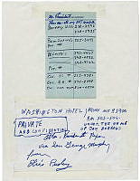 Elvis Presleys Letter to President Nixon (Page Six of Six)