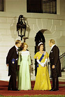President and Mrs. Ford with Queen Elizabeth and Prince Philip