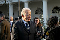 President Biden Greets Guests at 2021 Turkey Pardon