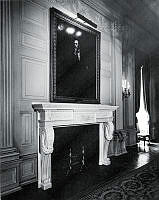 Newly Installed Mantel in the State Dining Room