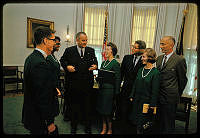 President Johnson with 4-H Representatives