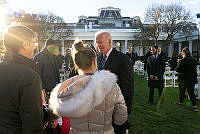 President Biden Greets Guests at 2021 Turkey Pardon