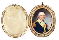 Portrait Miniature of George Washington, Tudor Place Collection