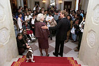 First Lady Barbara Bush Hosts National Children's Tour