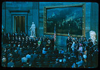 President Johnson Speaks at Voting Rights Act Ceremony