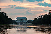 Lincoln Memorial at Dusk