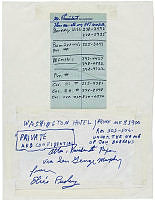 Elvis Presley’s Letter to President Nixon (Page Six of Six)