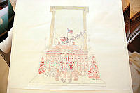 Preliminary Sketch for the 2006 White House Gingerbread House