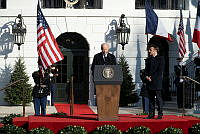 President Biden Speaks at State Arrival Ceremony