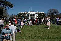 Guests at the 2015 White House Easter Egg Roll