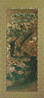 Kakemono Panel: A Pheasant in Flowering Branches