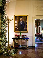 2023 Cross Hall Holiday Decorations, Biden Administration