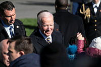 President Biden Greets Guests at 2022 Turkey Pardon