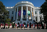 U.S. Army Old Guard Fife and Drum Corps at 2023 Easter Egg Roll