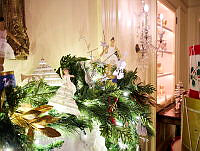 Details of 2023 Vermeil Room Holiday Decorations, Biden Administration