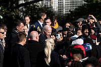 President Biden Greets Guests at 2022 Turkey Pardon