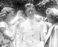 Young Jimmy Carter at his Naval Academy Graduation Ceremony