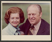 President Gerald R. Ford and First Lady Betty Ford