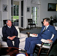 President Kennedy and Deputy Prime Minister of New Zealand in the Oval Office
