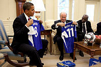 President Obama Meets with FIFA Representatives