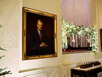 2023 Cross Hall Holiday Decorations, Biden Administration