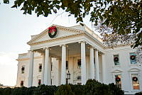 2024 North Portico Holiday Decorations, Biden Administration