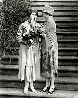 First Lady Grace Coolidge and Helen Keller