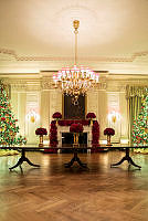 2019 Holiday Decorations in the State Dining Room