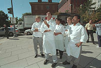 Evacuation of White House Residence Staff on September 11, 2001