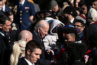 President Biden Greets Guests at 2022 Turkey Pardon