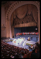 President Johnson Speaks at UN Anniversary