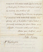 John Adams Letter, Page 2, Tudor Place Collection