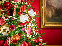 Details of 2023 Red Room Holiday Decorations, Biden Administration