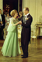 Mrs. Ford Dances with the Duke of Edinburgh