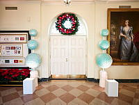 2023 East Garden Room Holiday Decorations, Biden Administration