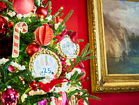 Details of 2023 Red Room Holiday Decorations, Biden Administration