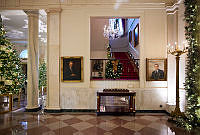 2022 Cross Hall Holiday Decorations, Biden Administration