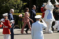 President Biden, Vice President Harris, and Second Gentleman Emhoff at the 2023 Easter Egg Roll