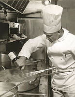 Chef Henry Haller in the White House Kitchen