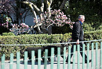 Dale Haney Walks Bo and Sunny