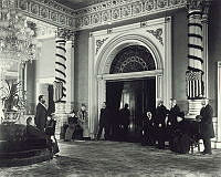 East Room with Visiting Tourists, Second Grover Cleveland Administration, White House Collection