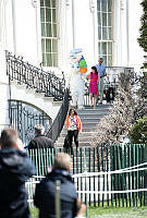 President and Mrs. Obama at the 2015 Easter Egg Roll